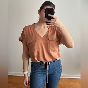 BCBG MaxAzria Copper Blouse